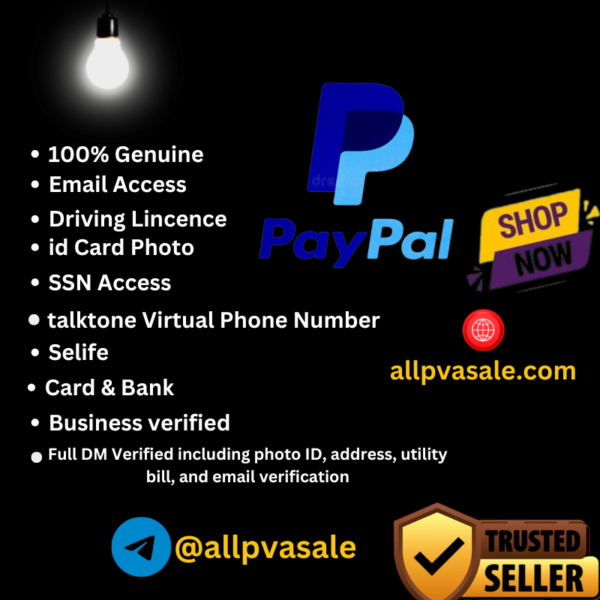 Buy Verified PayPal Account